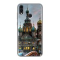 Дизайнерский силиконовый чехол для Huawei Honor 8C Санкт-Петербург