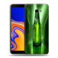 Дизайнерский пластиковый чехол для Samsung Galaxy J4 Plus Carlsberg