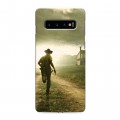 Дизайнерский силиконовый чехол для Samsung Galaxy S10 Ходячие Мертвецы