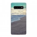 Дизайнерский силиконовый чехол для Samsung Galaxy S10 пляж