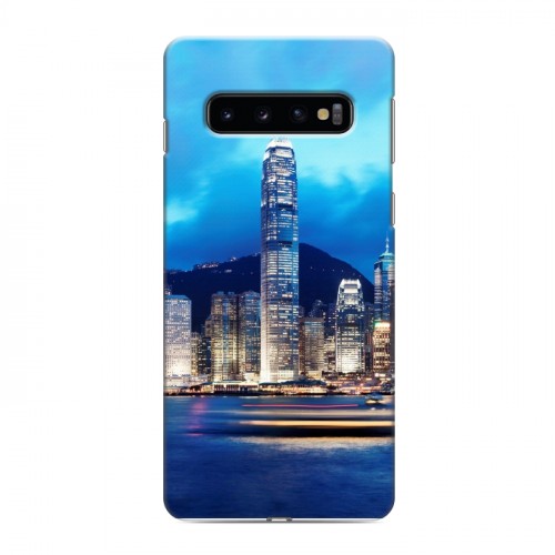 Дизайнерский силиконовый чехол для Samsung Galaxy S10 Гонконг