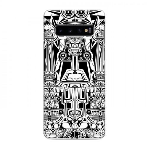 Дизайнерский силиконовый чехол для Samsung Galaxy S10 Мистические божества