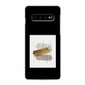 Дизайнерский силиконовый чехол для Samsung Galaxy S10 Стильные абстракции
