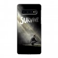 Дизайнерский силиконовый чехол для Samsung Galaxy S10 Ходячие мертвецы