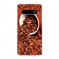 Дизайнерский силиконовый чехол для Samsung Galaxy S10 Кофе напиток