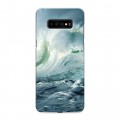 Дизайнерский пластиковый чехол для Samsung Galaxy S10 Plus стихии