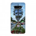 Дизайнерский пластиковый чехол для Samsung Galaxy S10 Plus Лос-Анжелес