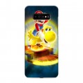 Дизайнерский пластиковый чехол для Samsung Galaxy S10 Plus Mario