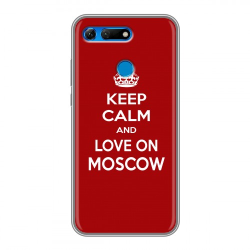 Дизайнерский пластиковый чехол для Huawei Honor View 20 Москва