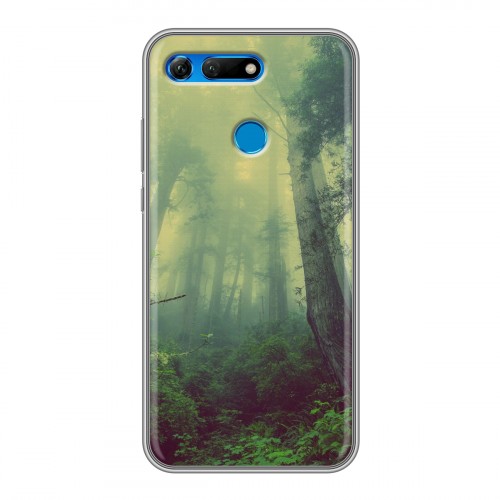 Дизайнерский пластиковый чехол для Huawei Honor View 20 лес
