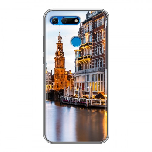 Дизайнерский пластиковый чехол для Huawei Honor View 20 амстердам