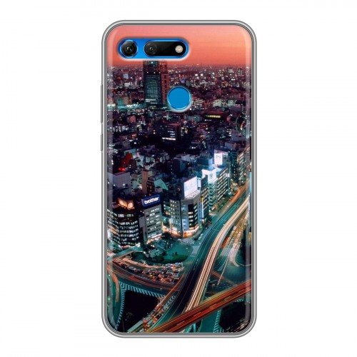 Дизайнерский силиконовый чехол для Huawei Honor View 20 Токио