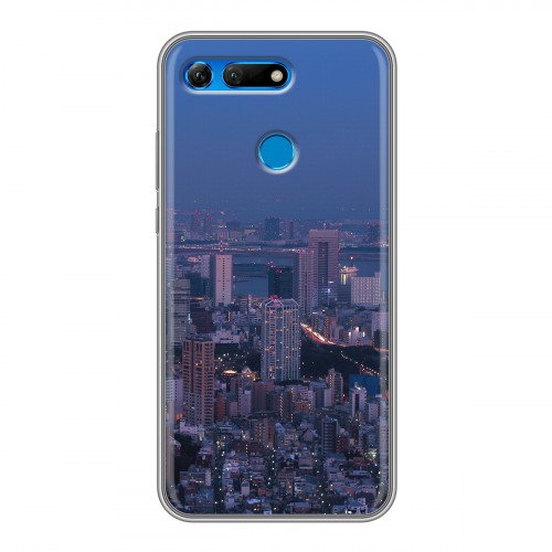 Дизайнерский пластиковый чехол для Huawei Honor View 20 Токио