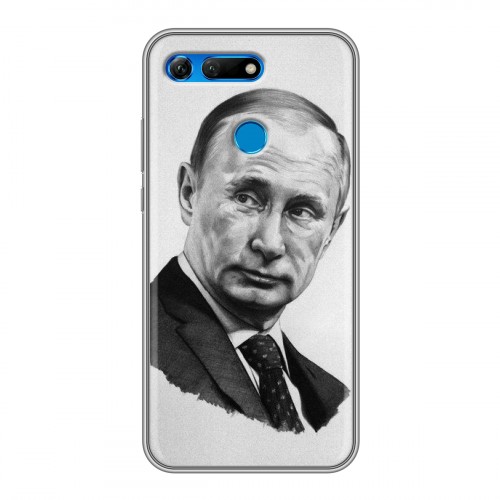Дизайнерский силиконовый чехол для Huawei Honor View 20 В.В.Путин 