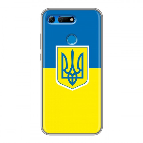 Дизайнерский силиконовый чехол для Huawei Honor View 20 Флаг Украины
