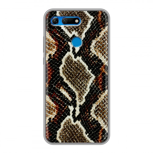 Дизайнерский силиконовый чехол для Huawei Honor View 20 Кожа змей
