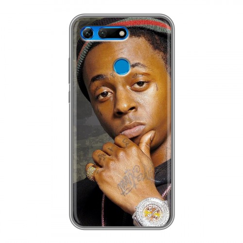 Дизайнерский силиконовый чехол для Huawei Honor View 20 Lil Wayne