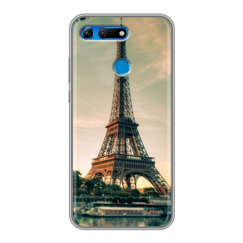 Дизайнерский силиконовый чехол для Huawei Honor View 20 Париж