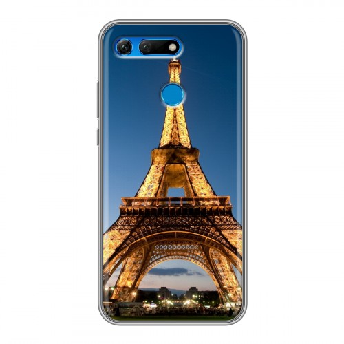 Дизайнерский силиконовый чехол для Huawei Honor View 20 Париж