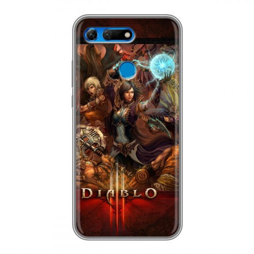 Дизайнерский силиконовый чехол для Huawei Honor View 20 Diablo