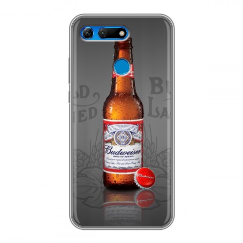 Дизайнерский силиконовый чехол для Huawei Honor View 20 Budweiser