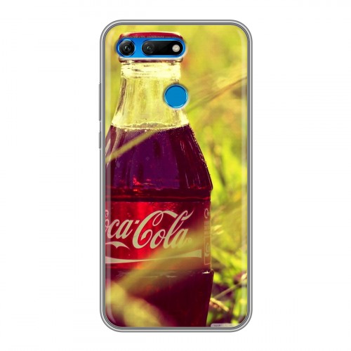 Дизайнерский силиконовый чехол для Huawei Honor View 20 Coca-cola