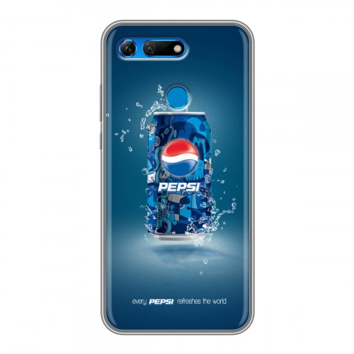 Дизайнерский силиконовый чехол для Huawei Honor View 20 Pepsi