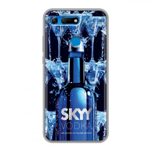 Дизайнерский силиконовый чехол для Huawei Honor View 20 Skyy Vodka