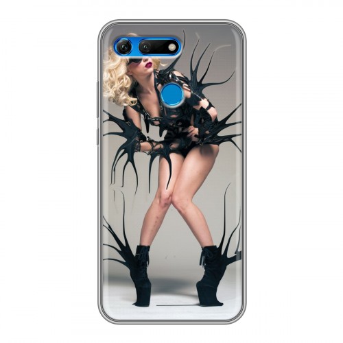 Дизайнерский силиконовый чехол для Huawei Honor View 20 Леди Гага