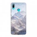 Дизайнерский пластиковый чехол для Huawei P Smart (2019) горы
