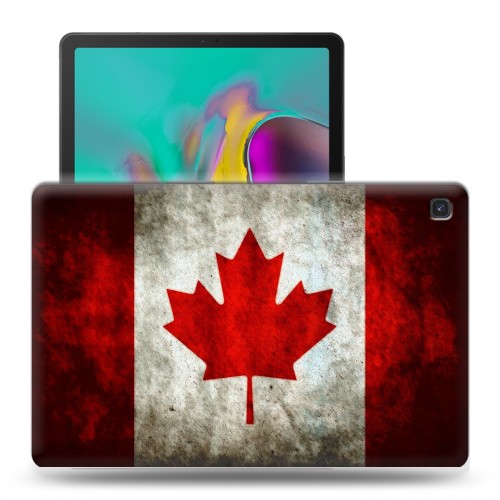 Дизайнерский пластиковый чехол для Samsung Galaxy Tab S5e флаг канады