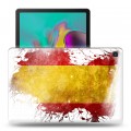 Дизайнерский силиконовый чехол для Samsung Galaxy Tab S5e флаг Испании