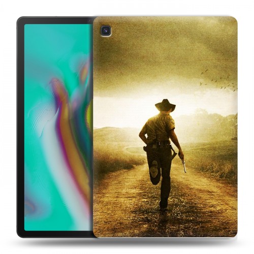 Дизайнерский силиконовый чехол для Samsung Galaxy Tab S5e Ходячие мертвецы