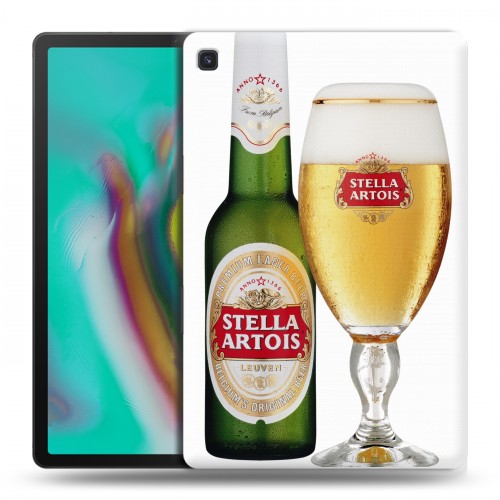 Дизайнерский силиконовый чехол для Samsung Galaxy Tab S5e Stella Artois