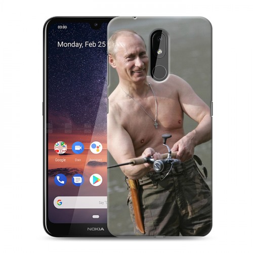 Дизайнерский силиконовый чехол для Nokia 3.2 В.В.Путин