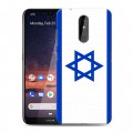 Дизайнерский силиконовый чехол для Nokia 3.2 Флаг Израиля