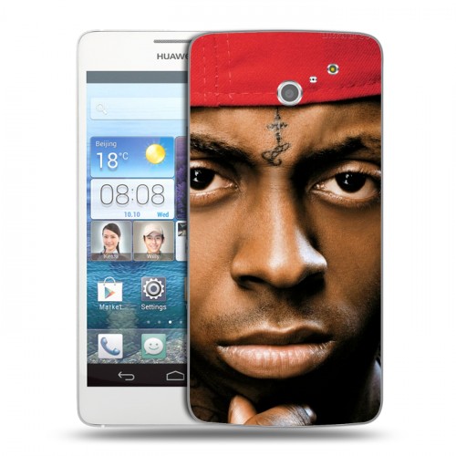 Дизайнерский пластиковый чехол для Huawei Ascend D2 Lil Wayne