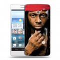 Дизайнерский пластиковый чехол для Huawei Ascend D2 Lil Wayne