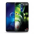 Дизайнерский пластиковый чехол для Alcatel 3 (2019) Heineken
