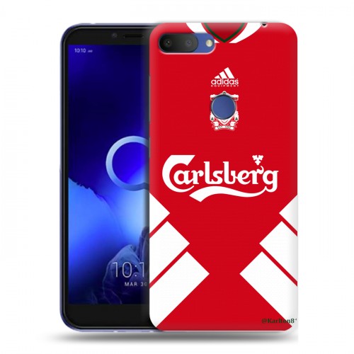 Дизайнерский пластиковый чехол для Alcatel 1S (2019) Carlsberg