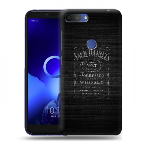 Дизайнерский пластиковый чехол для Alcatel 1S (2019) Jack Daniels