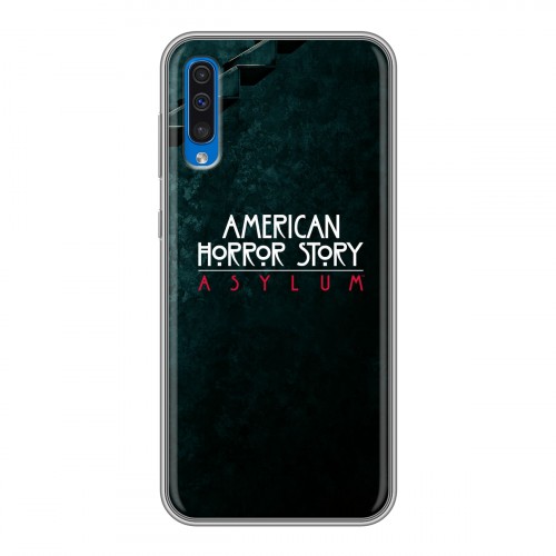 Дизайнерский пластиковый чехол для Samsung Galaxy A50 Американская История Ужасов
