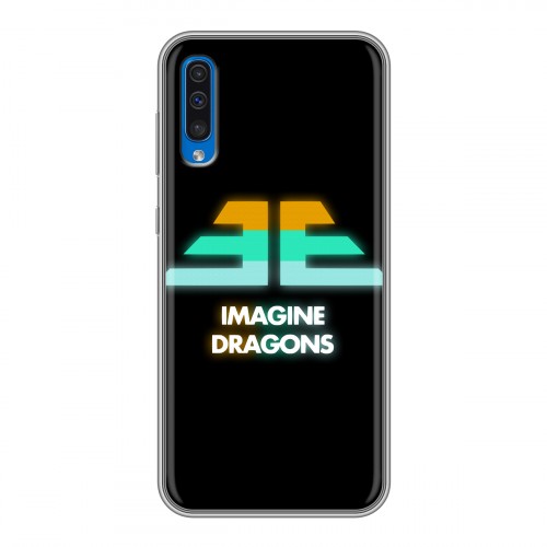 Дизайнерский пластиковый чехол для Samsung Galaxy A50 Imagine Dragons