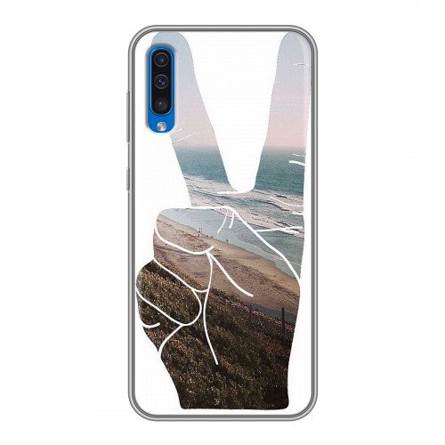 Дизайнерский пластиковый чехол для Samsung Galaxy A50 Hawaii