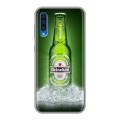 Дизайнерский пластиковый чехол для Samsung Galaxy A50 Heineken