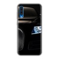 Дизайнерский силиконовый с усиленными углами чехол для Samsung Galaxy A50 Bugatti