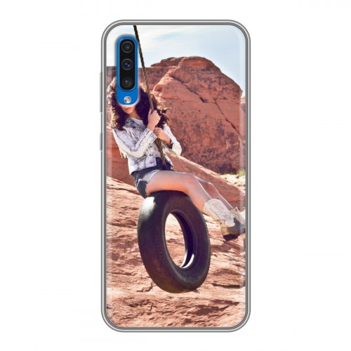Дизайнерский пластиковый чехол для Samsung Galaxy A50 Лан Дел Рей