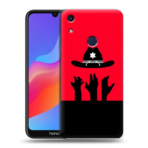 Дизайнерский пластиковый чехол для Huawei Honor 8A Ходячие мертвецы