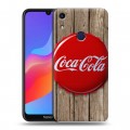 Дизайнерский пластиковый чехол для Huawei Honor 8A Coca-cola