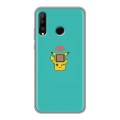 Дизайнерский силиконовый с усиленными углами чехол для Huawei P30 Lite Pokemo Go